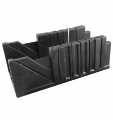 Навскісник столярний пластиковий MASTERTOOL 320 × 105 × 105 мм 22,5/45/90° 14-3845