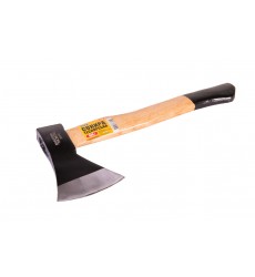 Сокира MASTERTOOL 800 г HRC 50 рукоятка з дерева з полімерним захистом 420 мм 05-0128