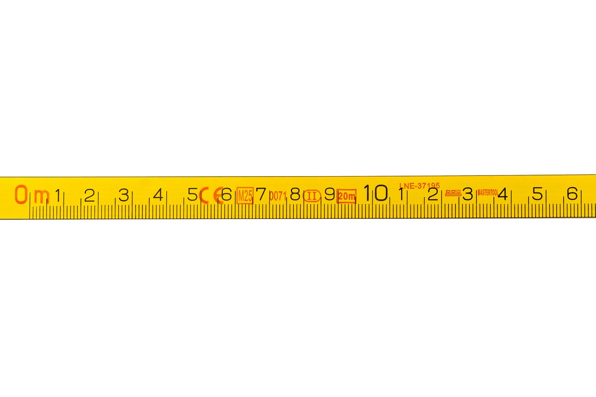 Рулетка MASTERTOOL 20 м×13 мм сталеве полотно ударостійкий корпус 68-2013 view 3
