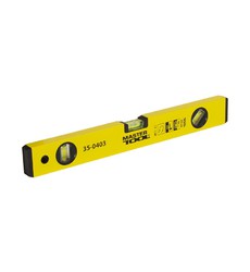 Рівень будівельний магнітний MASTERTOOL 40 см, 3 капсули, точність 0,5 мм/м (0,03°) 35-0403