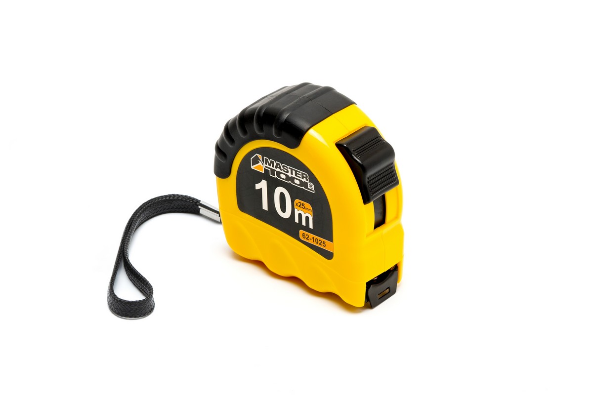 Рулетка MASTERTOOL "Shiftlock" 10 м×25 мм фіксатор полотна нейлонове покриття 62-1025 view 2