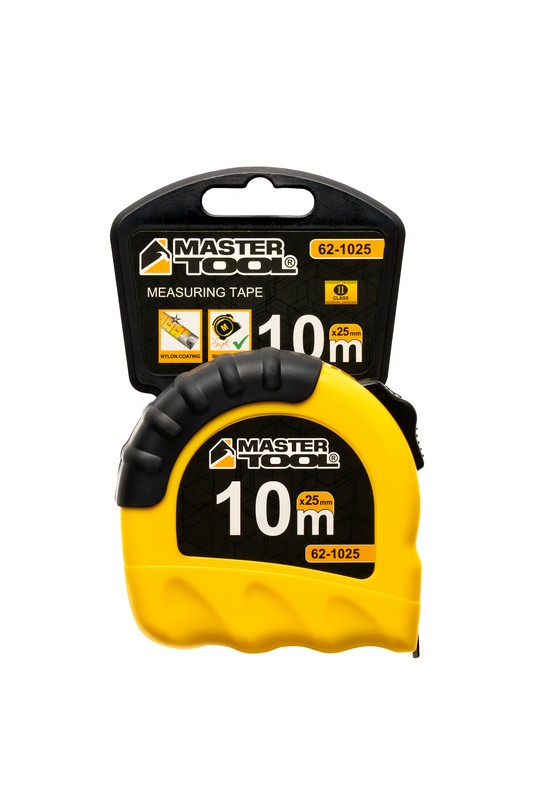 Рулетка MASTERTOOL "Shiftlock" 10 м×25 мм фіксатор полотна нейлонове покриття 62-1025 view 6