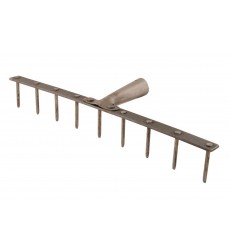 Граблі металеві MASTERTOOL ГП-9-XL 430×60 мм 14-6238
