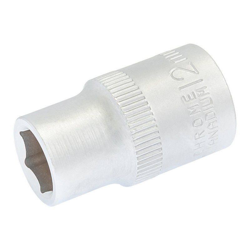 Головка торцева 6-гранна MASTERTOOL ½" 12 мм L 40 мм CrV 78-0012 view 1