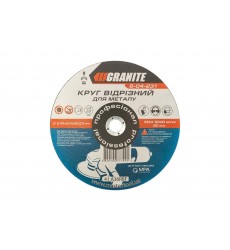 Диск абразивний відрізний по металу GRANITE 230 x 2,0 x 22,2 мм 8-04-231