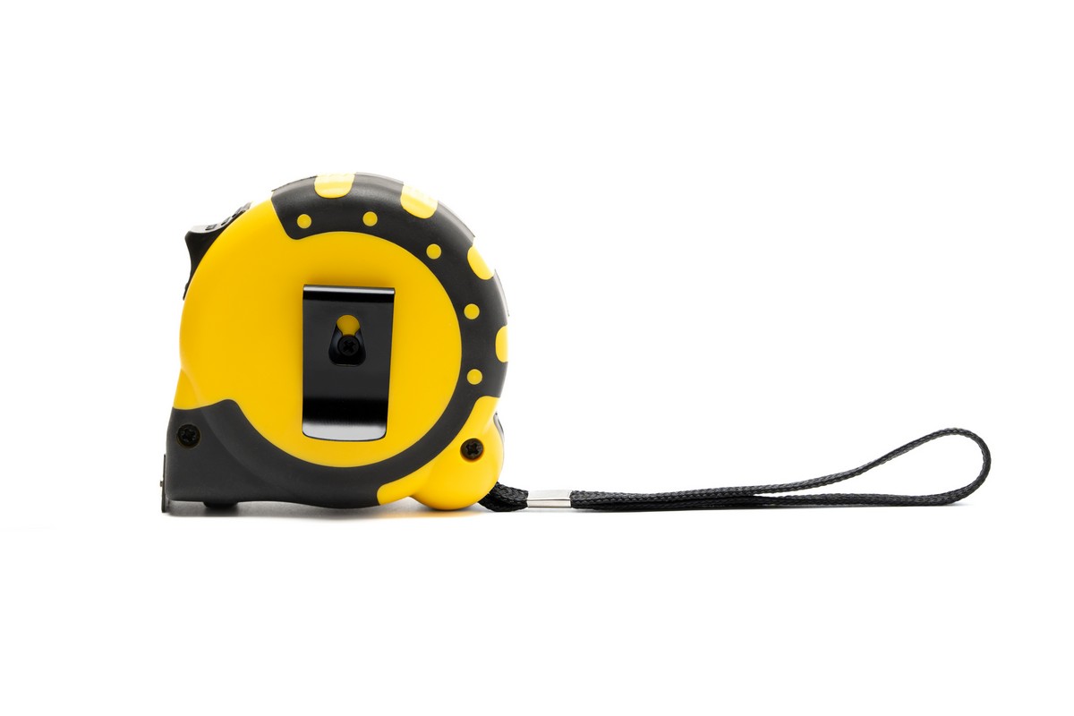 Рулетка MASTERTOOL 8 м×25 мм з магнітами 2 фіксатори кнопка STOP покриття TPR нейлонове покриття 64-8025 view 3