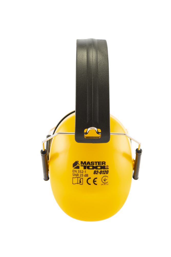 Навушники захисні протишумові MASTERTOOL складне оголов'я III-EN 352-1 SNR 25 dB 82-0120 view 6