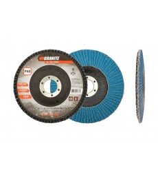 Диск шліфувальний пелюстковий конусний GRANITE ZIRCONIA Т29 зерно 60 125×22 мм 8-32-060