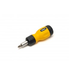 Викрутка MASTERTOOL з реверсом 6-в-1 PH1-2-3/SL4-5-6 25 мм 40-0517