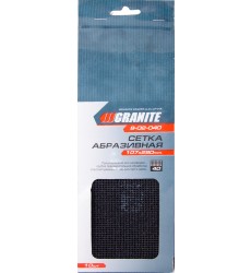 Сітка абразивна 107 × 280 мм P40, 10 шт GRANITE 8-02-040