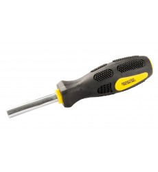 Тримач магнітний MASTERTOOL з ручкою для насадок ¼