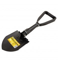 Лопата саперна MASTERTOOL 110 x 160 x 460 мм складана з чохлом 14-6281