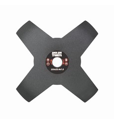 Диск для тримера MASTERTOOL 255 x 25,4 x 4T 19-1917