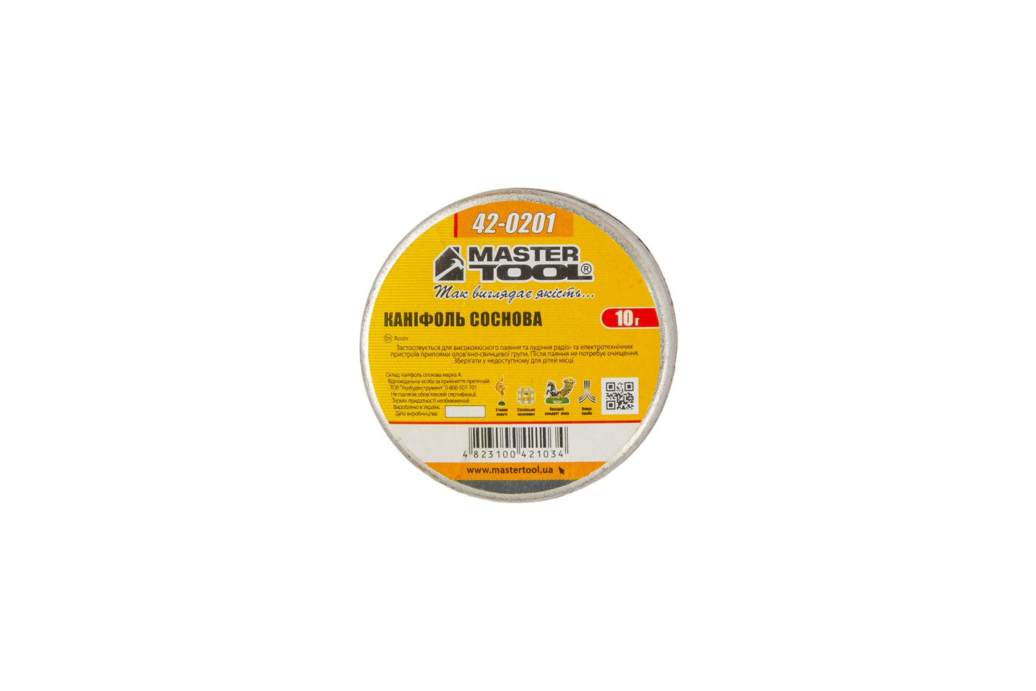 Каніфоль соснова MASTERTOOL 10 г 42-0201 view 2