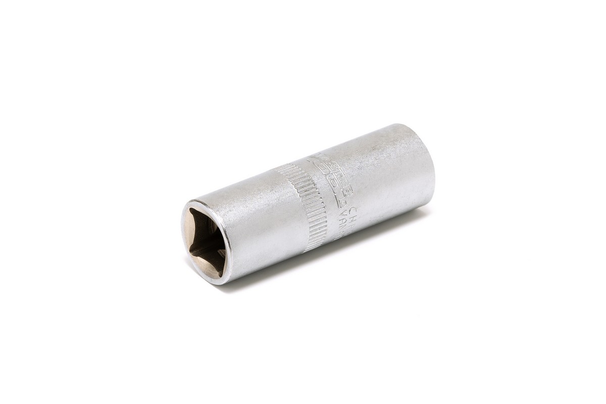 Головка торцева свічкова MASTERTOOL ½" 16 мм L 65 мм CrV 78-1116 view 1
