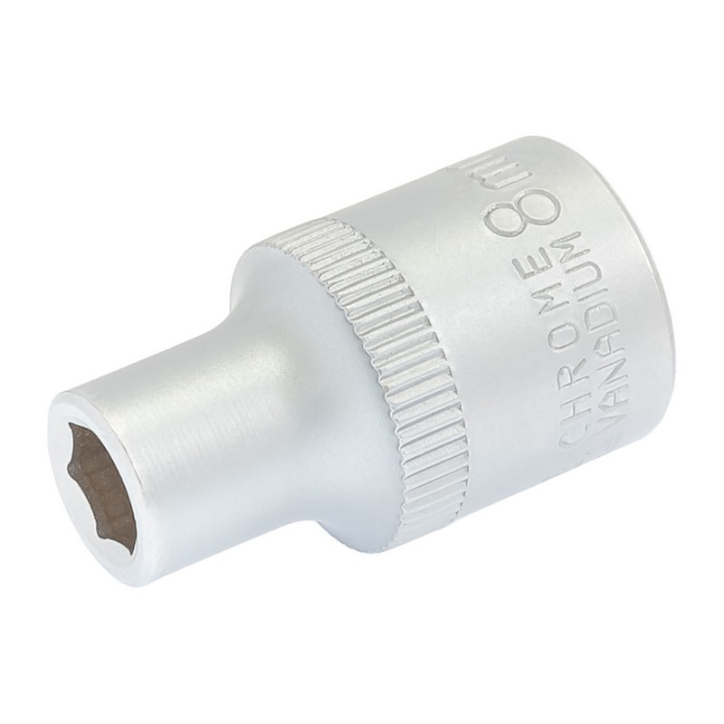 Головка торцева 6-гранна MASTERTOOL ½" 8 мм L 40 мм CrV 78-0008 view 1