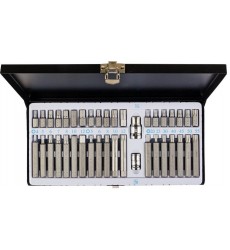 Набір насадок MASTERTOOL TORX/HEX/SPLINE 40 шт у металевому кейсі 78-1240
