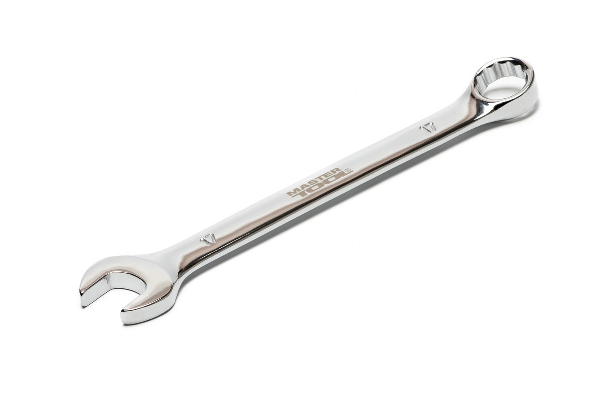 Ключ комбінований MASTERTOOL 17 мм CrV DIN3113 71-1017 view 1