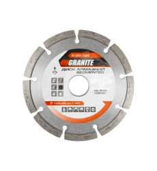 Диск алмазний GRANITE SEGMENTED 125×2 мм 22-24% 12200 об/хв 9-00-125