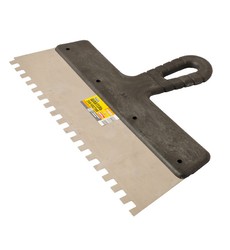 Шпатель зубчастий MASTERTOOL 300х8х8 мм 19-6830