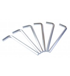 Ключ шестигранний MASTERTOOL Long Arm CrV 12,0 мм 44×195 мм набір 6 шт 75-0012