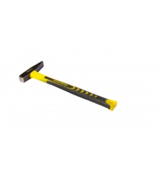 Молоток слюсарний MASTERTOOL 200 г HRC 50 рукоятка фібергласова 280 мм 02-0802