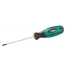 Викрутка шліцева магнітна MASTERTOOL HEXAGON SL3х75 мм ручка з TPR покриттям 45-8375