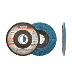 Диск шліфувальний пелюстковий конусний GRANITE ZIRCONIA Т29 зерно 40 125×22 мм 8-32-040