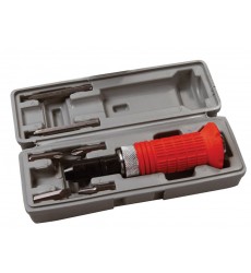 Викрутка ударно-поворотна MASTERTOOL TPR накладка з насадками 6 шт в кейсі 40-0150