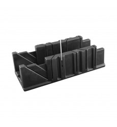 Навскісник столярний пластиковий MASTERTOOL 250 × 65 × 60 мм 22,5/45/90° 14-3843