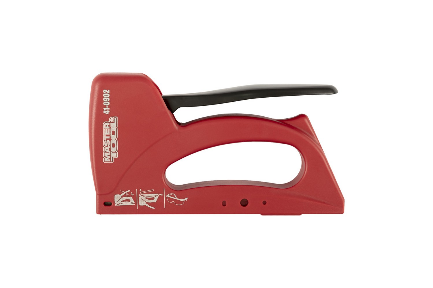 Степлер ресорний MASTERTOOL скоба R53 6-10 мм корпус ударостійкий пластик 41-0902 view 3