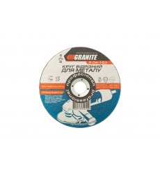 Диск абразивний відрізний по металу GRANITE 150 x 2,0 x 22,2 мм 8-04-153