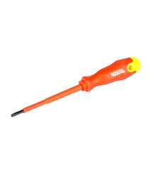 Викрутка діелектрична шліцева MASTERTOOL SL4х100 мм 1000 V 47-0410