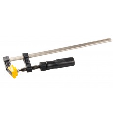Струбцина столярна MASTERTOOL F-Type 250×50 мм 1700 Н дерев'яна ручка DIN 5117 07-0002