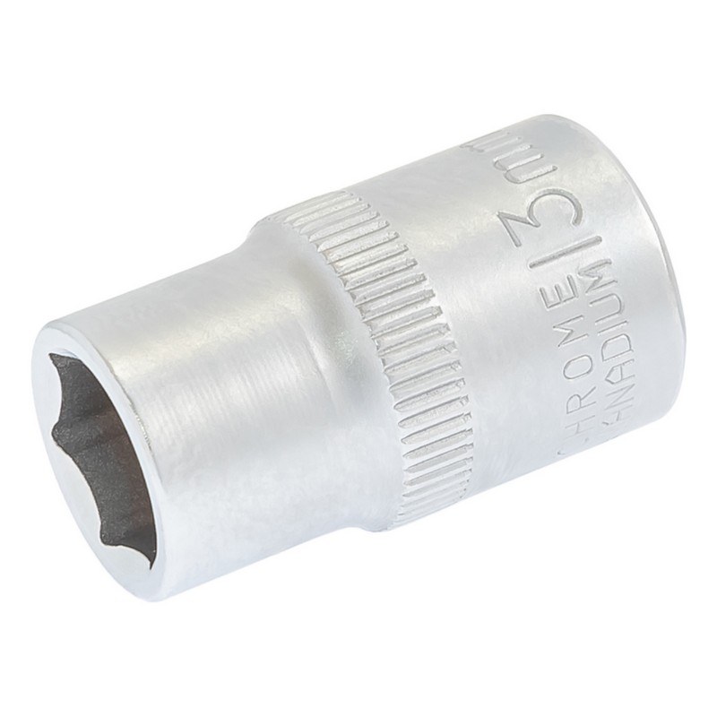 Головка торцева 6-гранна MASTERTOOL ½" 13 мм L 40 мм CrV 78-0013 view 1