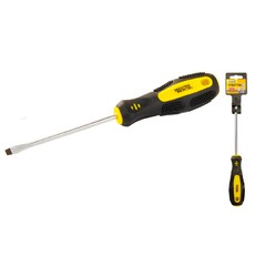 Викрутка шліцева MASTERTOOL SL5х100 мм ручка з TPR покриттям 48-5510