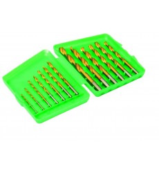 Набір свердл для металу MASTERTOOL 13 шт HSS ТИТАН 1.5-6.5 мм plastic box 11-1305