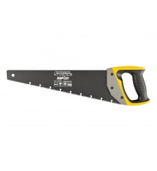 Ножівка столярна MASTERTOOL BLACK ALLIGATOR 400 мм 9TPI MAX CUT загартований зуб 3-D заточування тефлонове покриття 14-2440