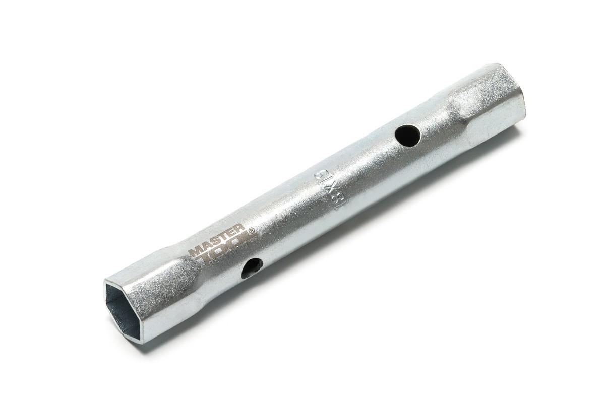 Ключ торцевий MASTERTOOL трубчастий 18×19 мм з отвором для воротка 73-1819 view 1