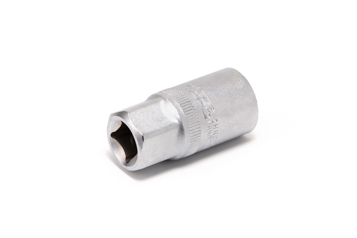 Головка торцева свічкова MASTERTOOL ½" 21 мм L 65 мм CrV 78-1121 view 1