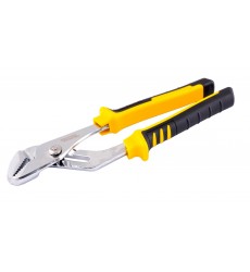 Щипці трубні MASTERTOOL German type 250 мм, сталь C55, нікельовані 23-4200