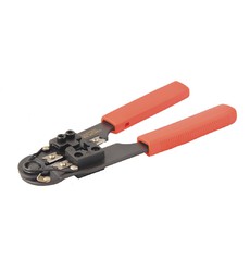 Кліщі для обтиску роз’ємів MASTERTOOL RJ45 (витая пара), 195 мм 75-2242
