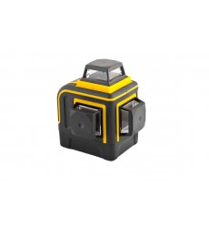 Рівень лазерний MASTERTOOL 10 м ±0.2 мм/м 3 гол H/V/H+V H360°/2хV360° ±3° RED/635 нм клас II IP54 Li-ion/ААх3 сумка 30-1912