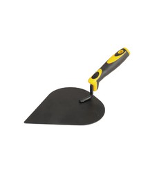 Кельма штукатура MASTERTOOL КШ1 155x190 мм, порошкове фарбування, двокомпонентна ручка 19-4221