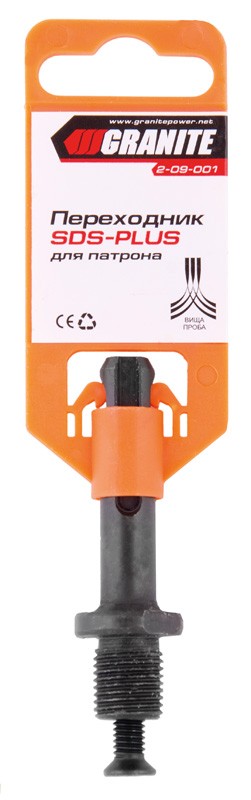 Перехідник GRANITE SDS-PLUS/різьблення під патрон ½"-20 UNF 2-09-001 view 2