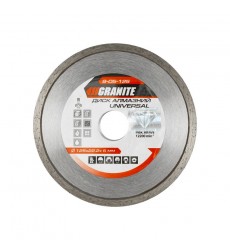 Диск алмазний GRANITE UNIVERSAL 125×2 мм 22-24% 12200 об/хв 9-05-125