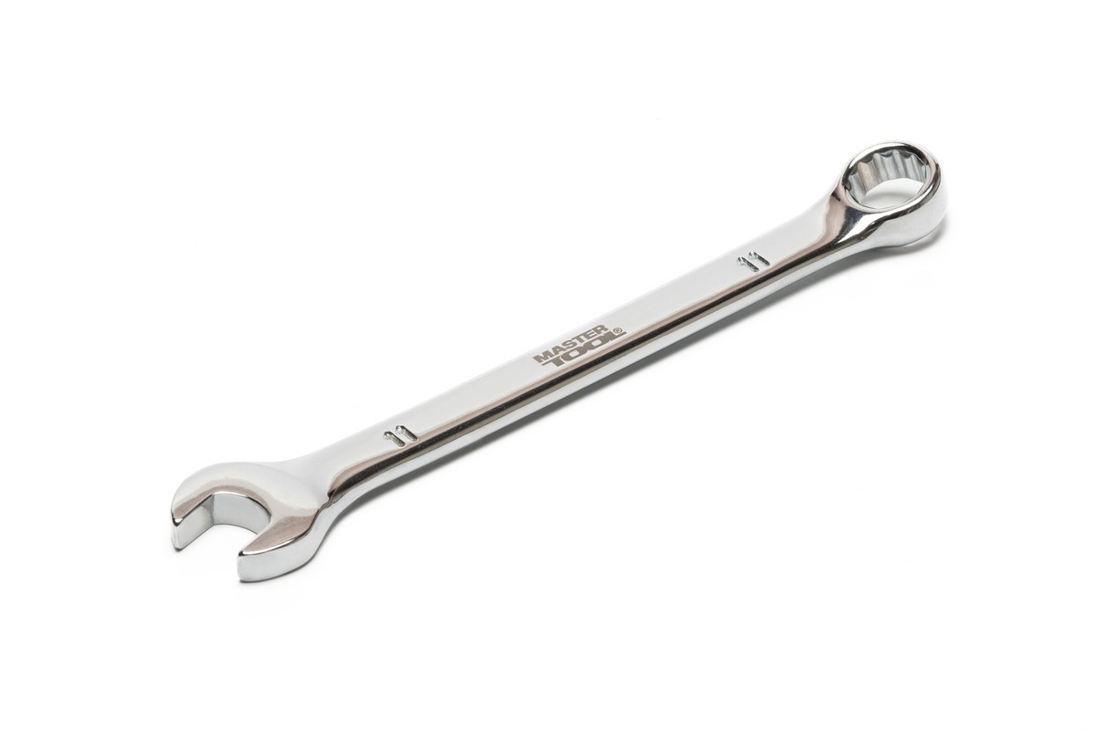Ключ комбінований MASTERTOOL 11 мм CrV DIN3113 71-1011 view 1