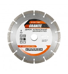 Диск алмазний GRANITE SEGMENTED 180×2.4 мм 22-24% 8600 об/хв 9-00-180