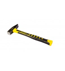Молоток слюсарний MASTERTOOL 500 г HRC 50 рукоятка фібергласова 310 мм 02-0805