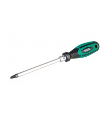 Викрутка хрестова магнітна MASTERTOOL HEXAGON РН3х150 мм ручка з TPR покриттям 45-8315
